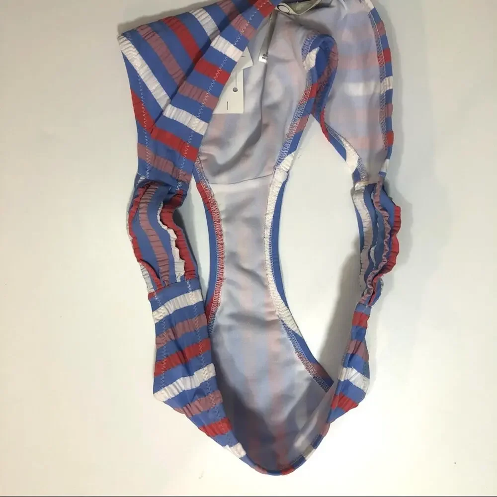 Jessica Simpson Ribbed Hipster Swim Bottoms
